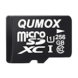 QUMOX 256GB Micro SD Memory Card Class 10 UHS-I 256 GB
