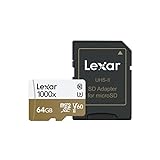 Tarjeta Lexar Professional 1000x 64GB microSDXC UHS-II [Embalaje Ecológico]