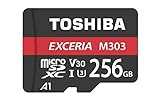 Toshiba MicroSDXC de 256 GB, Clase 10, adaptador incluido: la tarjeta que necesitas.